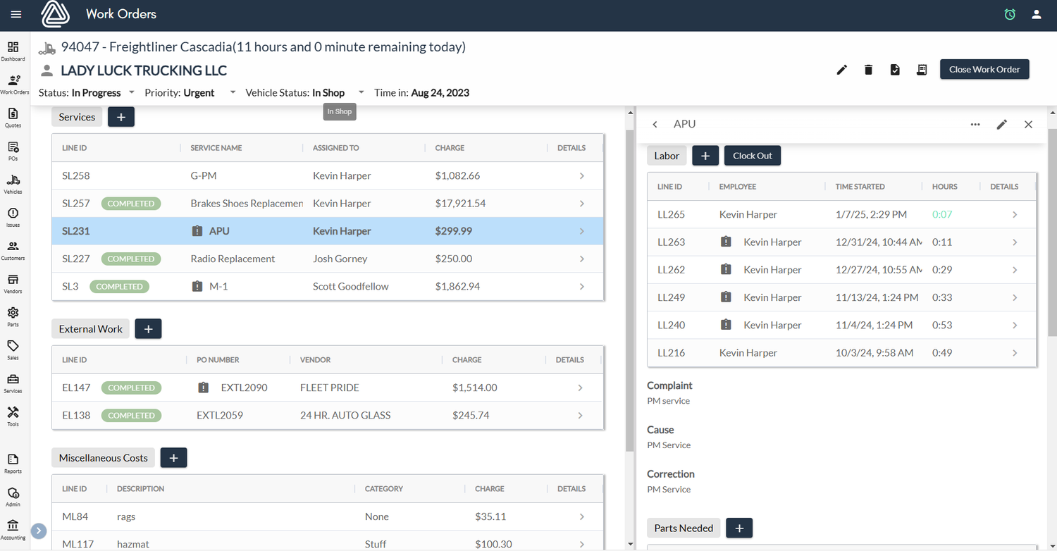 screenshot of Alpine Data Solutions